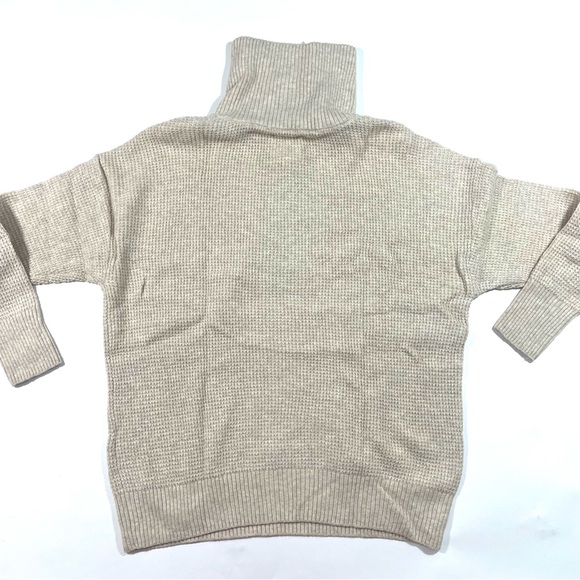 LAST ONE! NWOT Aerie CozyUp Waffle Quarter Zip Sweater - Picture 3 of 8